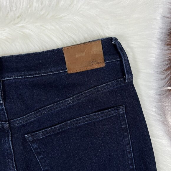 J. Crew Size 30 Rinse Wash Brushed Back Slim Demi Boot Cut Denim Jeans BN042 - Picture 9 of 9
